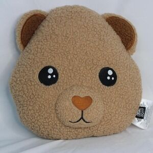 Dolls Kill Sherpa Teddy Bear | Teddy Bear Pillow | Embroidered |‎ Rare Find